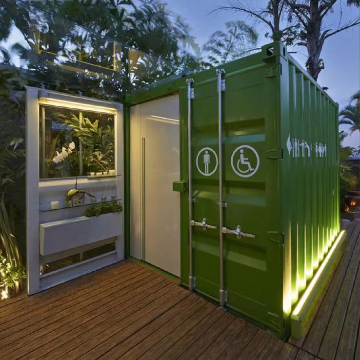 Public Toilet Container